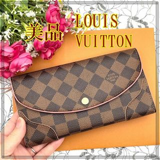 ルイヴィトン(LOUIS VUITTON)の★美品★　ルイヴィトン　モノグラム　ポルトフォイユ　カイサ　ローズバレリーヌ(財布)