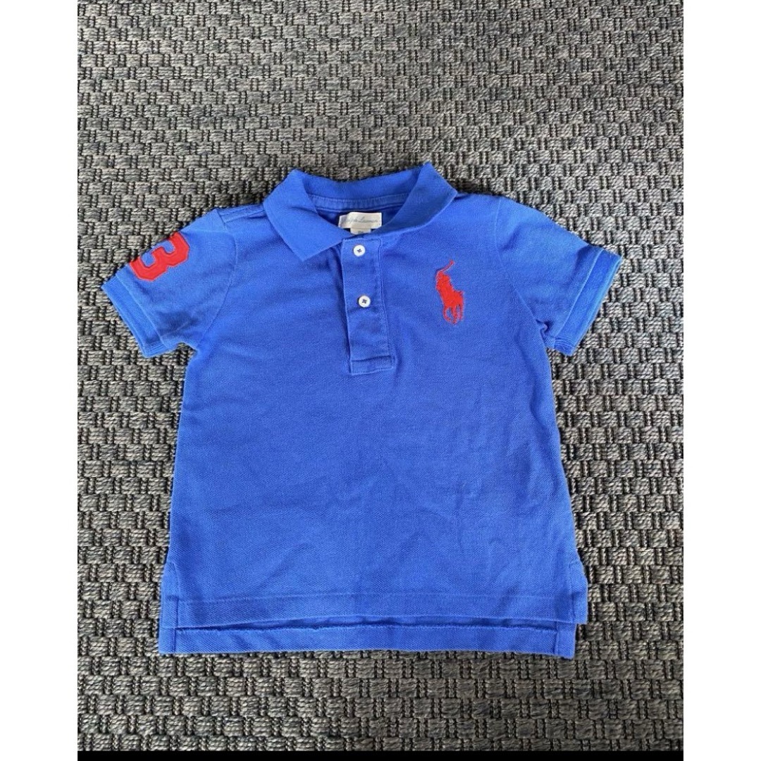 POLO RALPH LAUREN(ポロラルフローレン)の値下げ中です！ラルフローレン　ポロシャツ18M（85cm） キッズ/ベビー/マタニティのベビー服(~85cm)(シャツ/カットソー)の商品写真