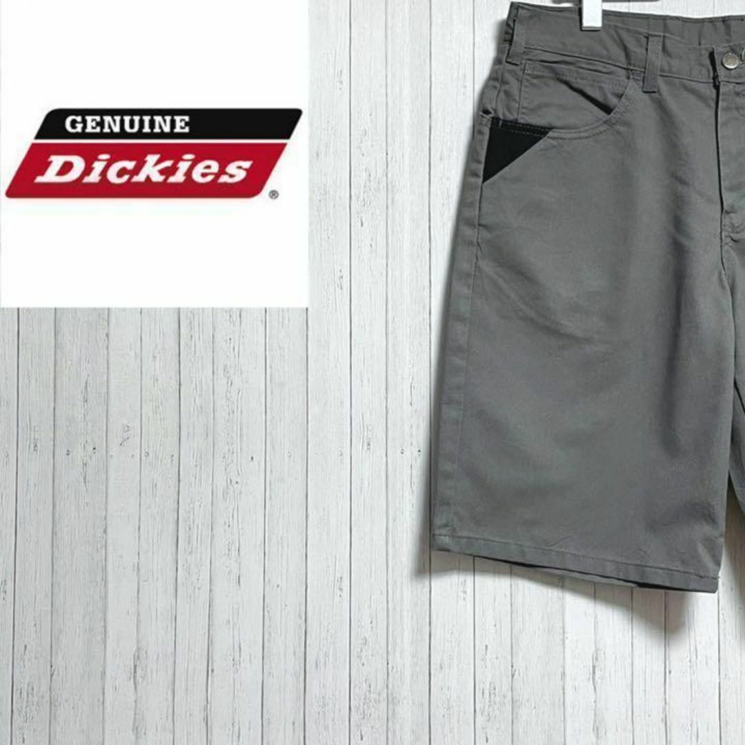 Dickies(ディッキーズ)のジェニインディッキーズ　ショートパンツ　ハーフ　ワーク　チノパン　グレー その他のその他(その他)の商品写真