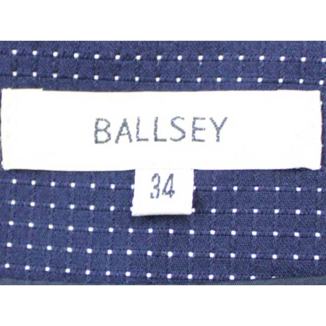 Ballsey(ボールジィ)の【春物新入荷】■BALLSEY/ボールジィ■ドットタックスカート/ミニ丈 ネイビー×ホワイト/紺×白 レディース 34【中古】春夏 133042 レディースのスカート(その他)の商品写真