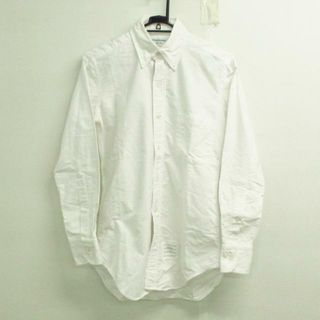 トムブラウン(THOM BROWNE)のTHOM BROWNE(トムブラウン) 長袖シャツ サイズ00 XS メンズ - 白(シャツ)