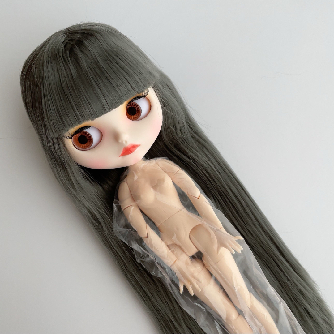 アイシードール　グレー ハンドメイドのぬいぐるみ/人形(人形)の商品写真