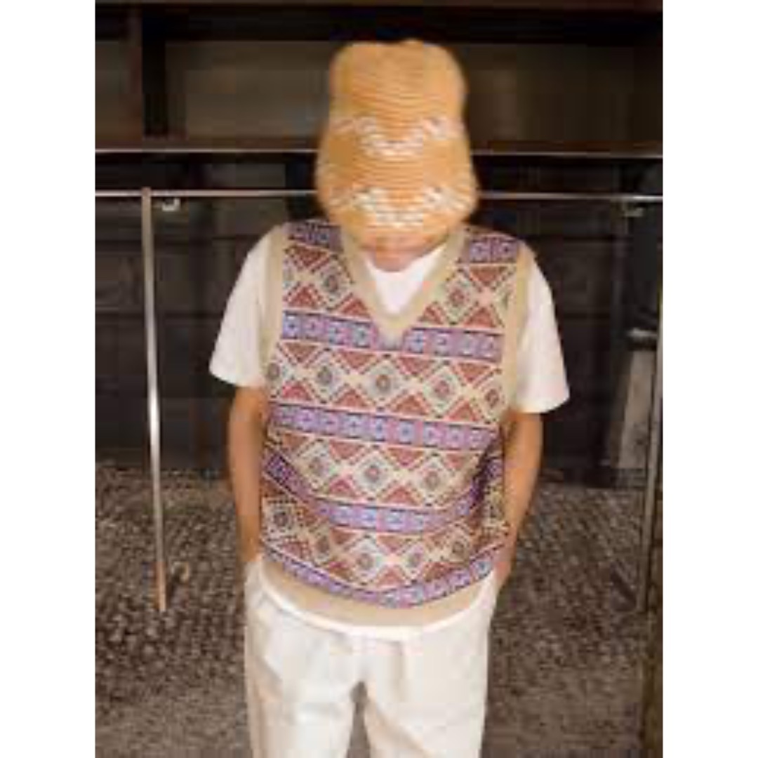 Lサイズ Stussy Giza sweater vest ステューシー ベスト