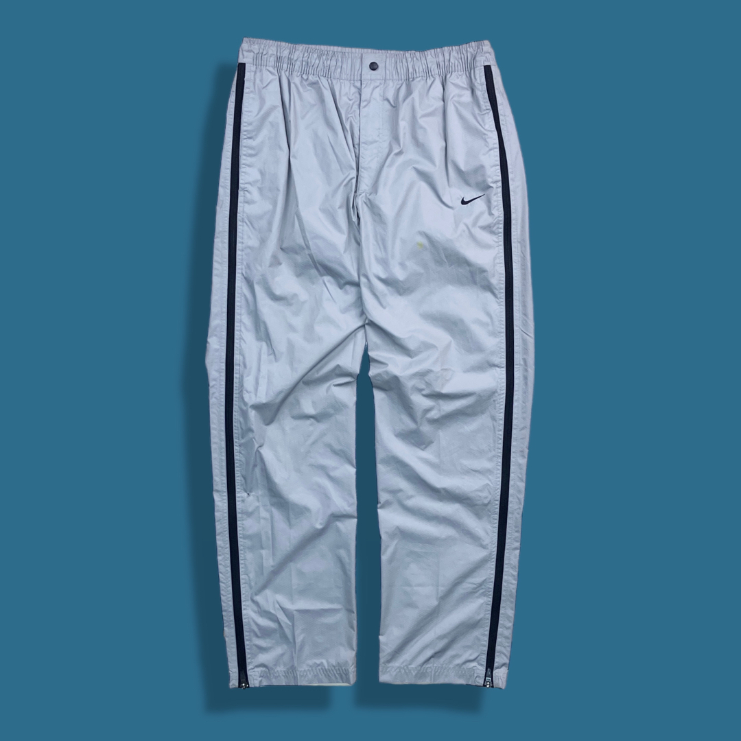 NIKE - 00s Y2K NIKE ナイキ サイドジップナイロンパンツ NIKE - 00s Y2K NIKE ナイキ サイドジップナイロンパンツ