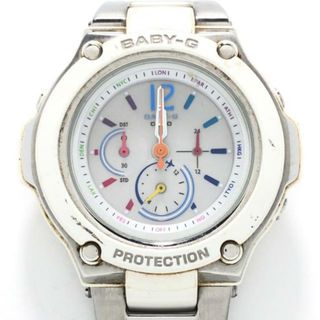 カシオ(CASIO)のCASIO(カシオ) 腕時計 Baby-G BGA-1400 レディース タフソーラー/電波 シルバー(腕時計)