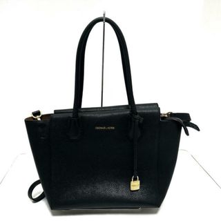 マイケルコース(Michael Kors)のMICHAEL KORS(マイケルコース) ショルダーバッグ - 黒 レザー(ショルダーバッグ)