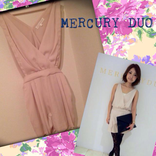 MERCURYDUO(マーキュリーデュオ)のMERCURY DUO ロンパース♡ レディースのパンツ(オールインワン)の商品写真