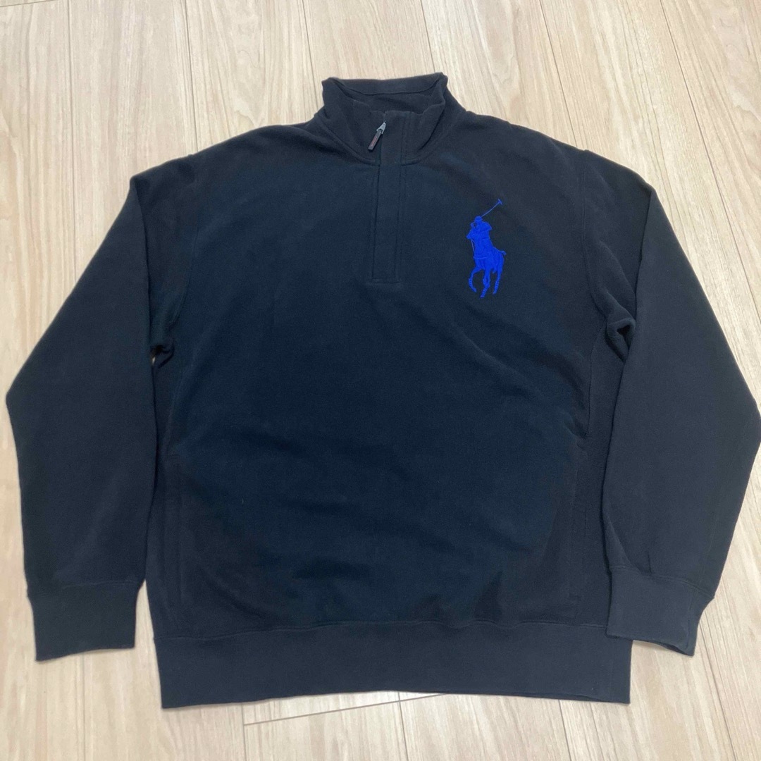 POLO RALPH LAUREN(ポロラルフローレン)のポロラルフローレン　サイズ170   メンズ　ハーフジップ　トップス　トレーナー メンズのトップス(スウェット)の商品写真