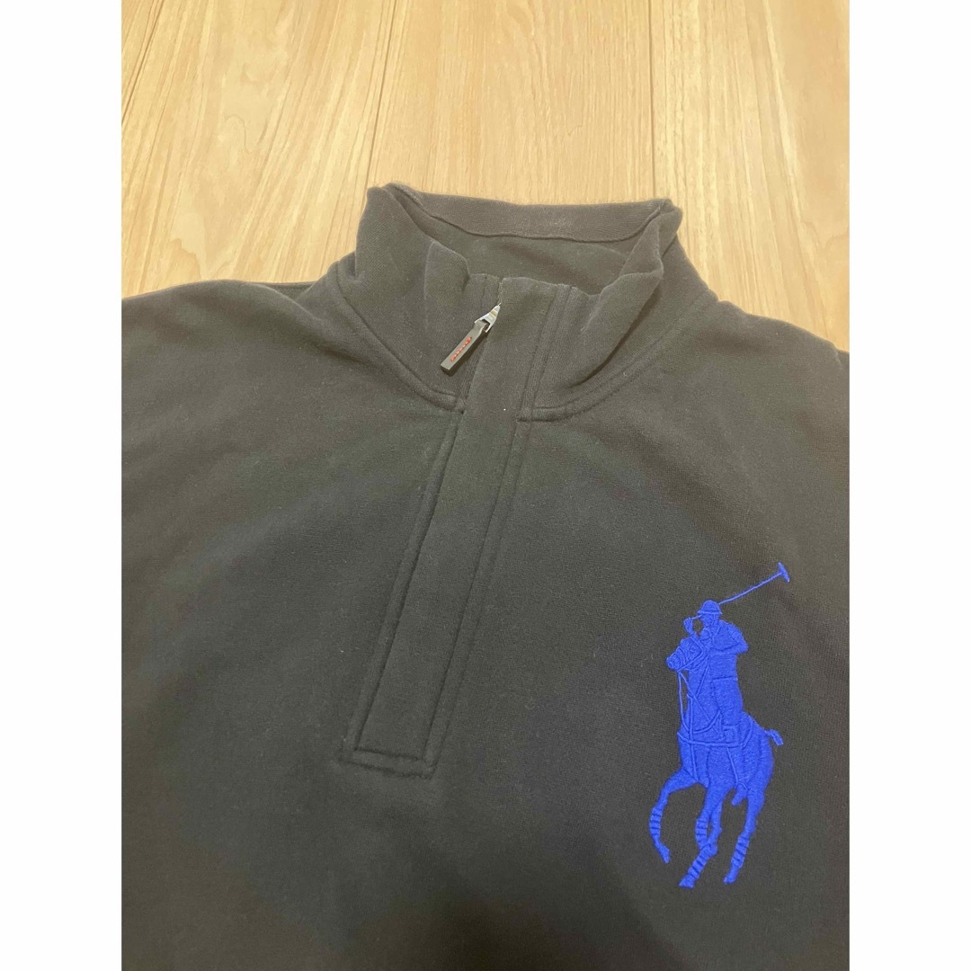 POLO RALPH LAUREN(ポロラルフローレン)のポロラルフローレン　サイズ170   メンズ　ハーフジップ　トップス　トレーナー メンズのトップス(スウェット)の商品写真