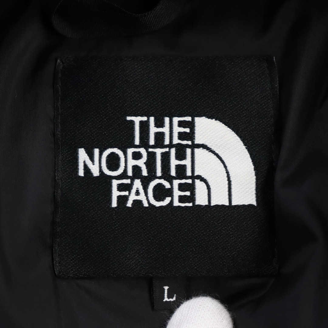 THE NORTH FACE(ザノースフェイス)の良品●THE NORTH FACE ザ・ノースフェイス ND91201 BALTRO LIGHT JACKET バルトロライトジャケット WINDSTOPPER ウィンドストッパー フーデッドダウンジャケット オレンジ ブラック L 正規品 メンズ メンズのジャケット/アウター(ダウンジャケット)の商品写真