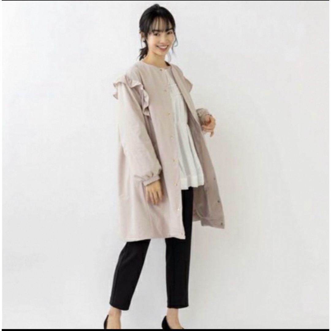 Sono - 最終値下げ 新品 SONO 中綿フリルコート 定価¥30,800の Sono - 最終値下げ 新品 SONO 中綿フリルコート 定価¥30,800の