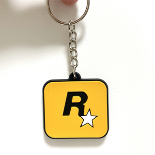 Rockstar ラバーキーホルダー ロックスター Keychain(キーホルダー)