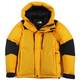 ザノースフェイス(THE NORTH FACE)の極美品●THE NORTH FACE ザ・ノースフェイス ND91950 Baltro Light Jacket バルトロライトジャケット GORE-TEX ゴアテックス ダウンジャケット アローイエロー XS 正規品 メンズ(ダウンジャケット)