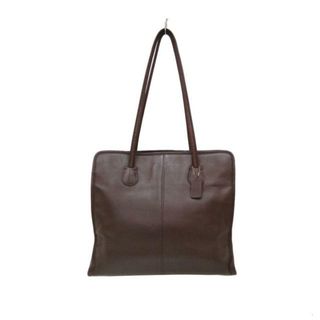 コーチ(COACH)のCOACH(コーチ) ショルダーバッグ - 7303 ダークブラウン レザー(ショルダーバッグ)