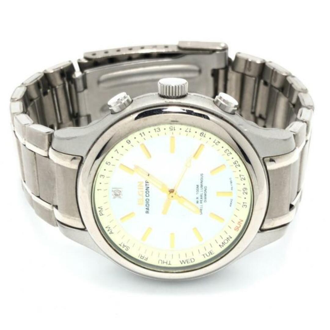 ELGIN(エルジン)のELGIN(エルジン) 腕時計 - ボーイズ シェル文字盤/1Pダイヤ ホワイトシェル レディースのファッション小物(腕時計)の商品写真