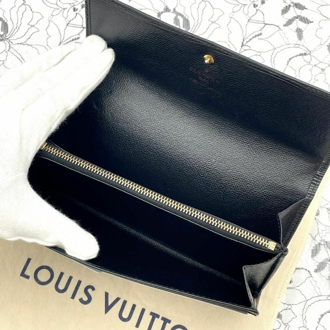 LOUIS VUITTON(ルイヴィトン)の★美品★　ルイヴィトン　エピ　ポシェット　ポルトモネ　クレディ　二つ折り財布 メンズのファッション小物(長財布)の商品写真