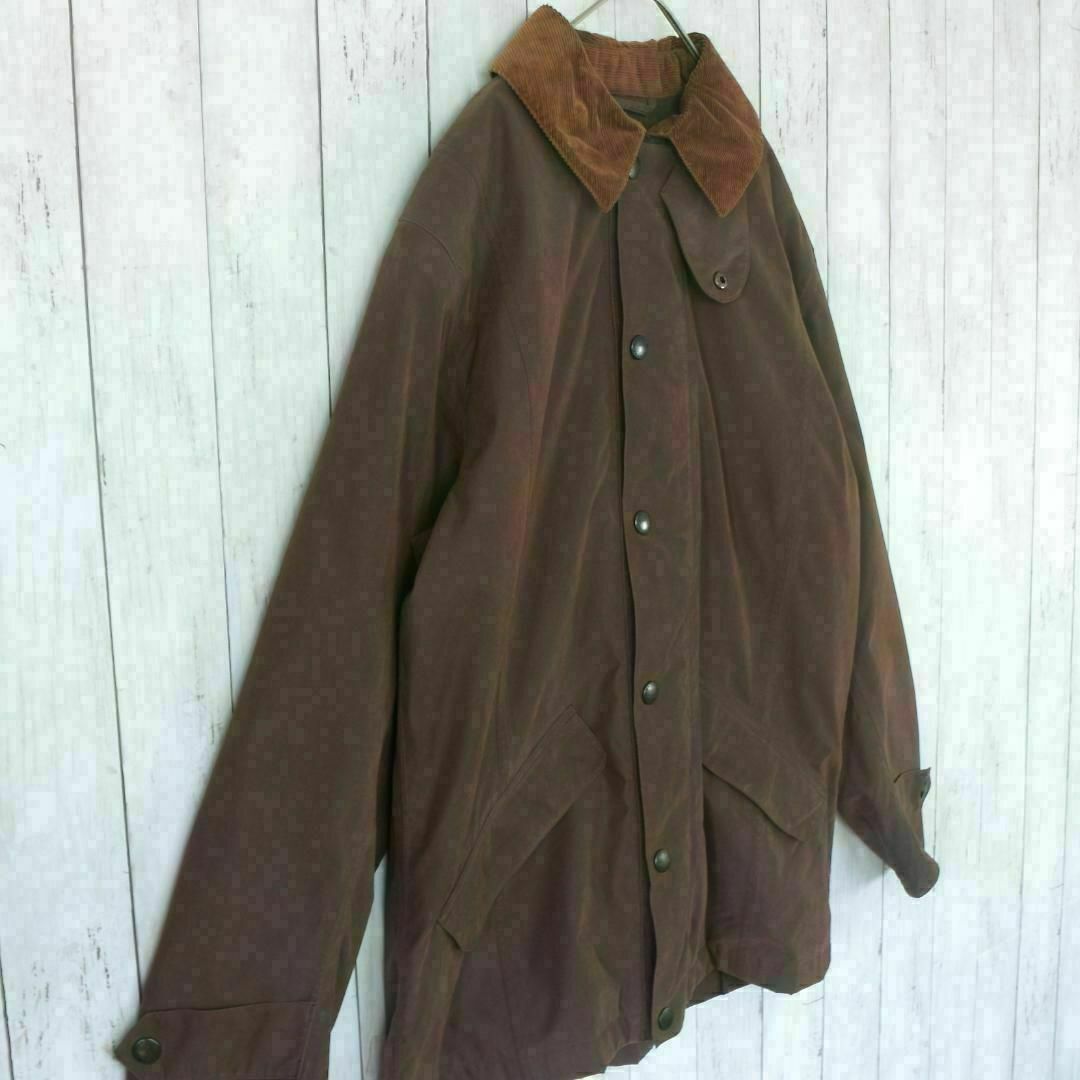 Barbour(バーブァー)の【希少】バブアー 3クラウン コート ジャケット ワックス Newdale L メンズのジャケット/アウター(ブルゾン)の商品写真