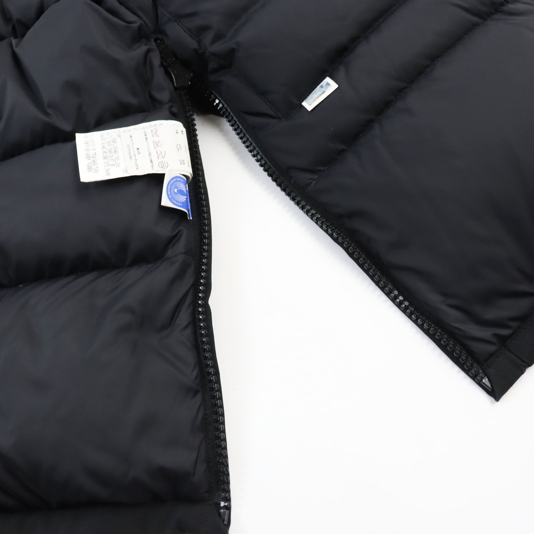 CANADA GOOSE(カナダグース)の良品●CANADA GOOSE カナダグース 4078JM KAMLOOPS カムループス ロゴワッペン付き フーデッドダウンジャケット ブラック S相当 カナダ製 国内正規品 メンズ メンズのジャケット/アウター(ダウンジャケット)の商品写真