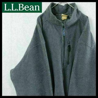 L.L.Bean - 【希少】エルエルビーン フリースジャケット 刺繍ロゴ 古着 90s 入手困難