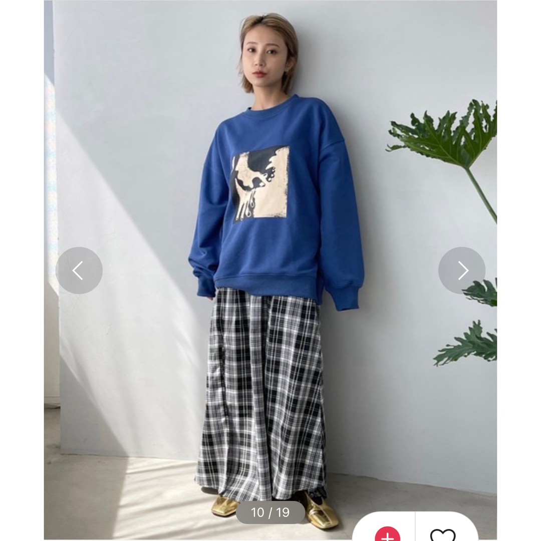 ○美品♡SANSeLF  アートヴィンテージスウェット レディースのトップス(トレーナー/スウェット)の商品写真