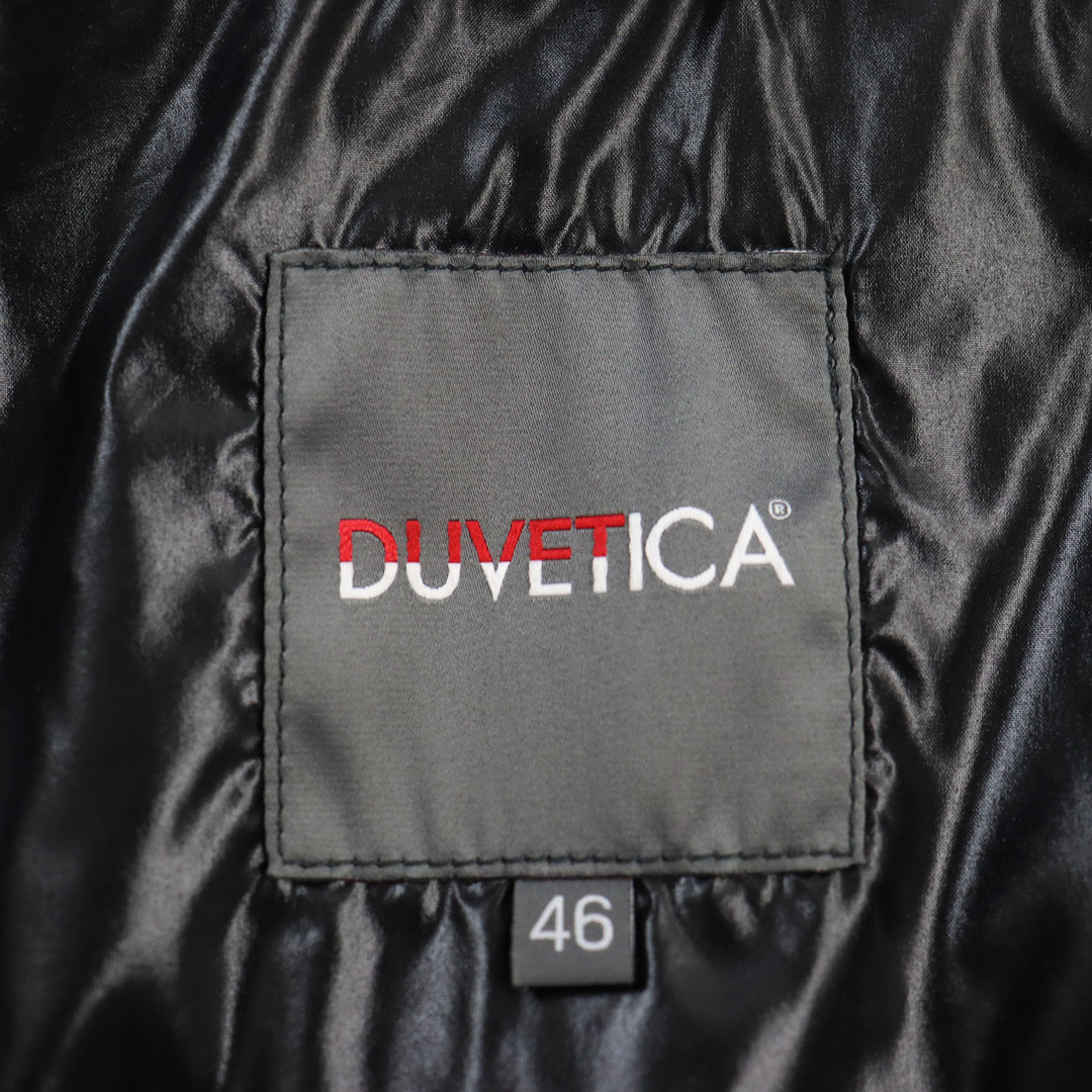 DUVETICA(デュベティカ)の美品●DUVETICA デュベティカ 02-1035R DIONISIO DUE フーデッドダウンジャケット ブラック 46 正規品 メンズ 秋冬おすすめ◎ メンズのジャケット/アウター(ダウンジャケット)の商品写真
