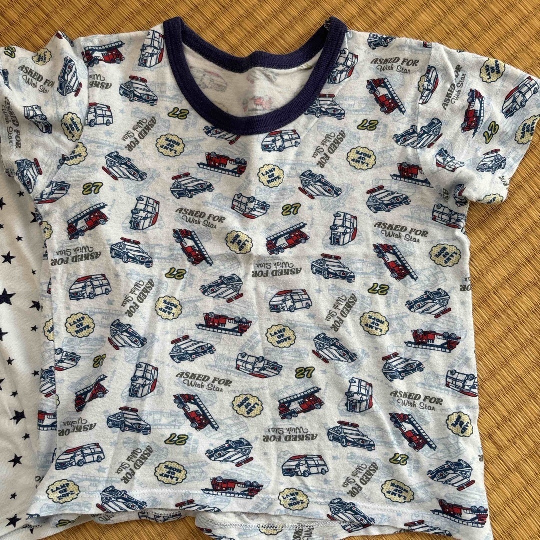 肌着　Tシャツ　インナー　110と95 キッズ/ベビー/マタニティのキッズ服男の子用(90cm~)(下着)の商品写真