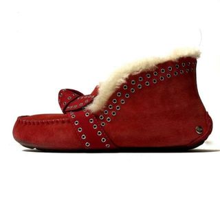 アグ(UGG)のUGG(アグ) ショートブーツ 25 レディース ポーラー 1016304 レッド ムートン(ブーツ)