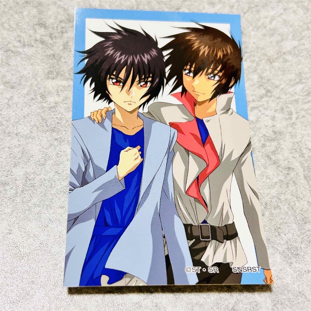 新品ガンダムseed キラ シン ステッカー エンタメ/ホビーのおもちゃ/ぬいぐるみ(キャラクターグッズ)の商品写真