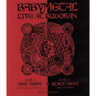 ＬＩＶＥ　ＡＴ　ＢＵＤＯＫＡＮ　～ＲＥＤ　ＮＩＧＨＴ＆ＢＬＡＣＫ　ＮＩＧＨＴ　ＡＰＯＣＡＬＹＰＳＥ～（Ｂｌｕ－ｒａｙ　Ｄｉｓｃ）(アイドル)