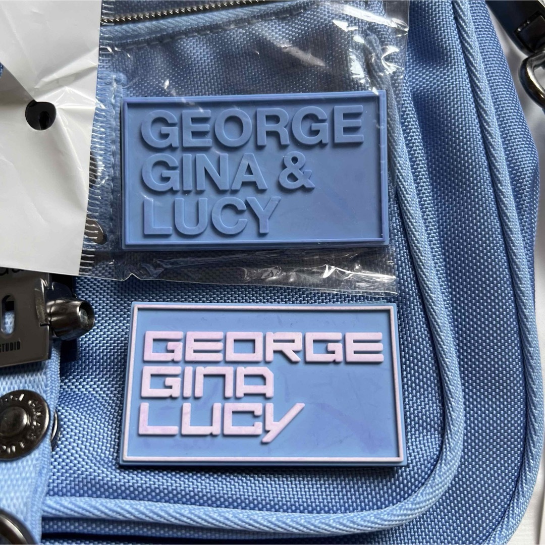 GEORGE GINA & LUCY ショルダーバッグ ブルーの通販 by Jennifer GEORGE GINA & LUCY ショルダーバッグ ブルーの通販 by Jennifer