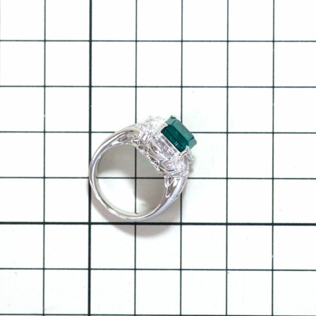 Pt900 エメラルド ダイヤモンド リング 2.856ct D1.96ct レディースのアクセサリー(リング(指輪))の商品写真