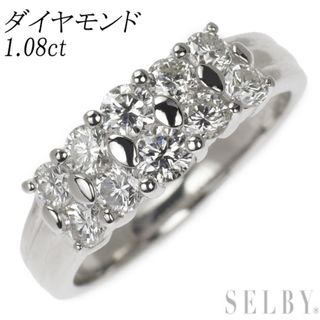 Pt900 ダイヤモンド リング 1.08ct(リング(指輪))