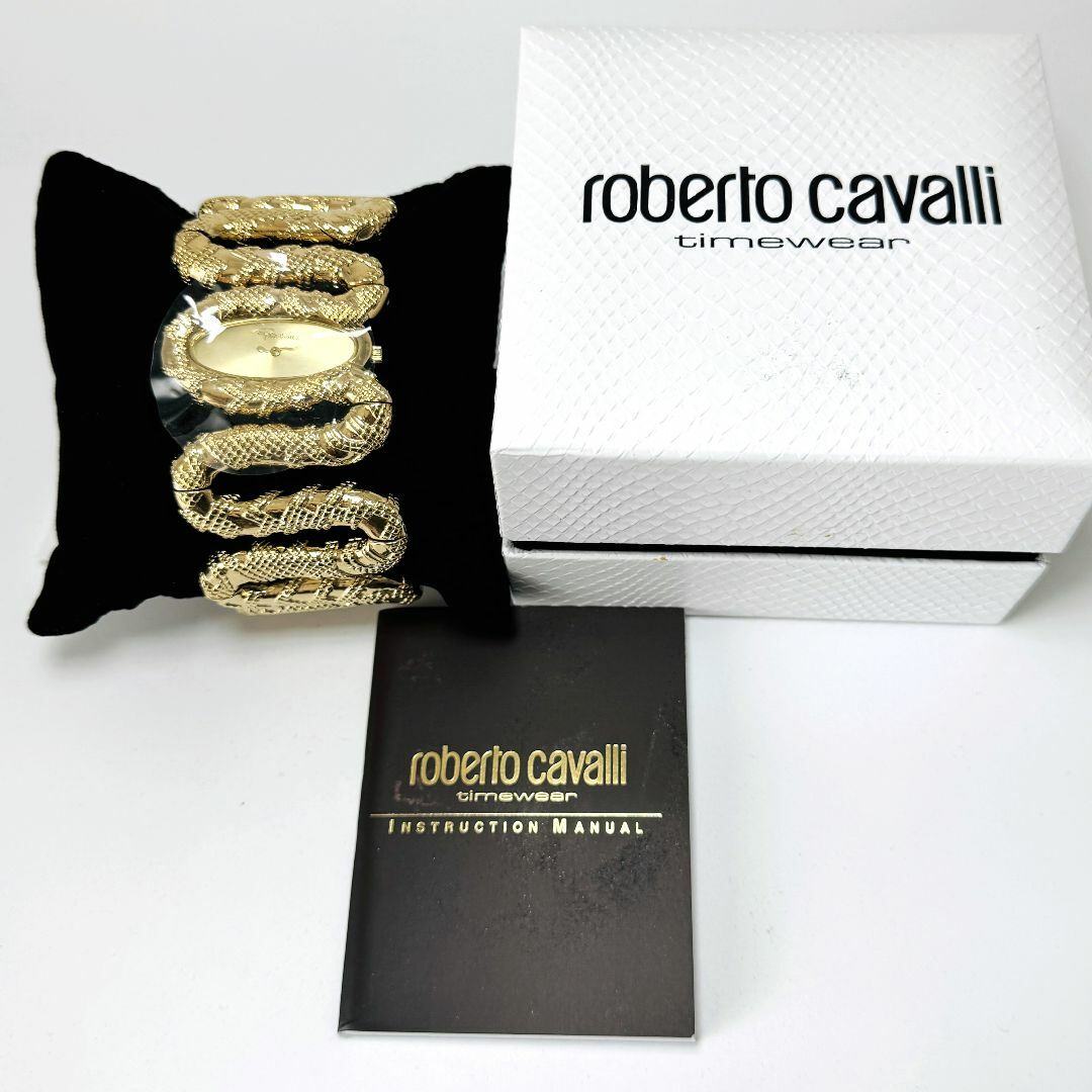 Roberto Cavalli(ロベルトカヴァリ)の新品/高級/RobertoCavalli/ロベルトカヴァリ/腕時計 レディース  レディースのファッション小物(腕時計)の商品写真