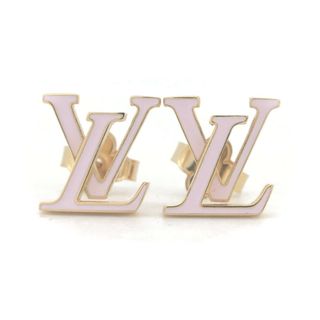 ルイヴィトン(LOUIS VUITTON)の目立った傷や汚れなし ルイヴィトン アイコニック ピアス M01136 ピンク ゴールド レディース(ピアス)