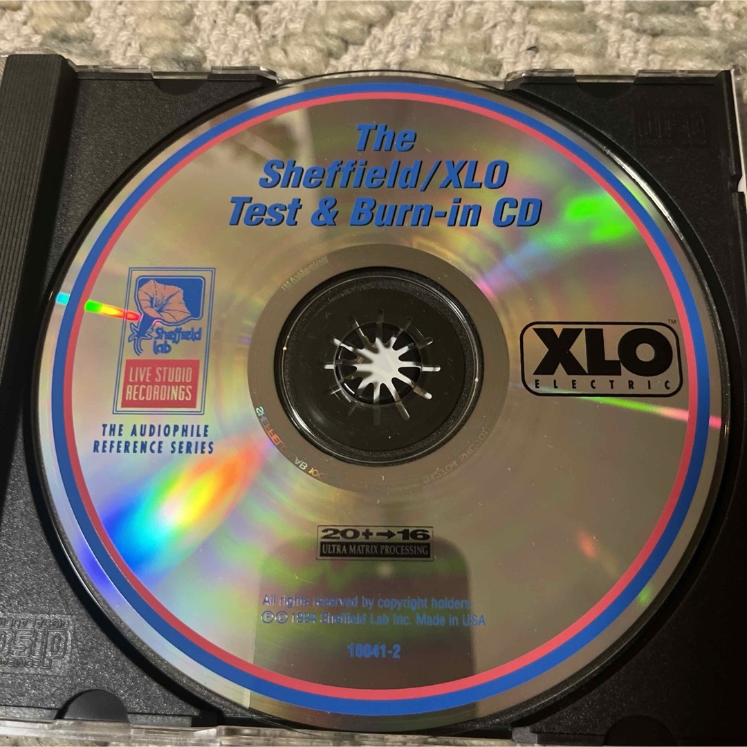 The Sheffield/XLO Test&Burn-in CD エンタメ/ホビーのCD(その他)の商品写真