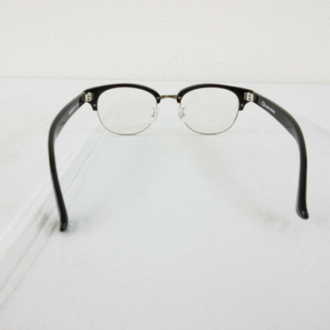 GOWEST(ゴーウエスト)のゴーウエスト GOWEST TOOD RIDE 伊達メガネ  黒 *T30 メンズのファッション小物(サングラス/メガネ)の商品写真