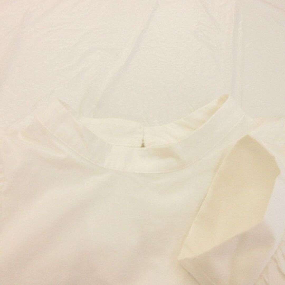 GRL(グレイル)のグレイル GRL パフスリーブトップス シャツ 五分袖 白 M レディースのトップス(カットソー(半袖/袖なし))の商品写真