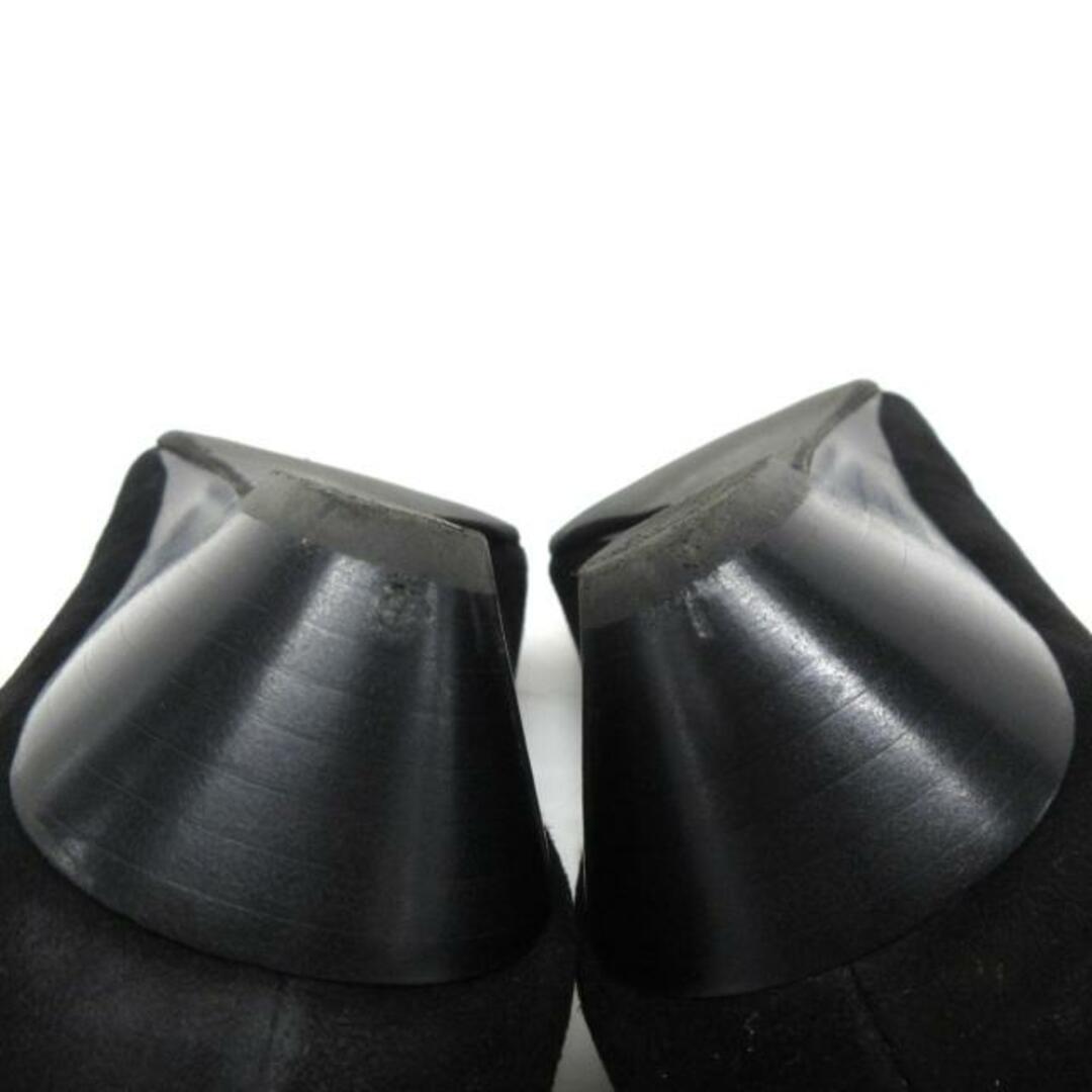 DIANA(ダイアナ)のDIANA(ダイアナ) シューズ 25 レディース - 黒×ベージュ×ダークブラウン リボン スエード×ハラコ レディースの靴/シューズ(その他)の商品写真