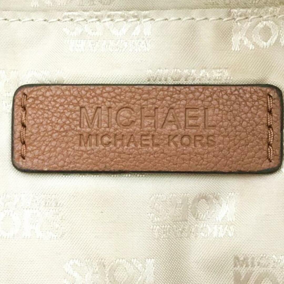 Michael Kors(マイケルコース)のMICHAEL KORS(マイケルコース) トートバッグ - ブラウン レザー レディースのバッグ(トートバッグ)の商品写真