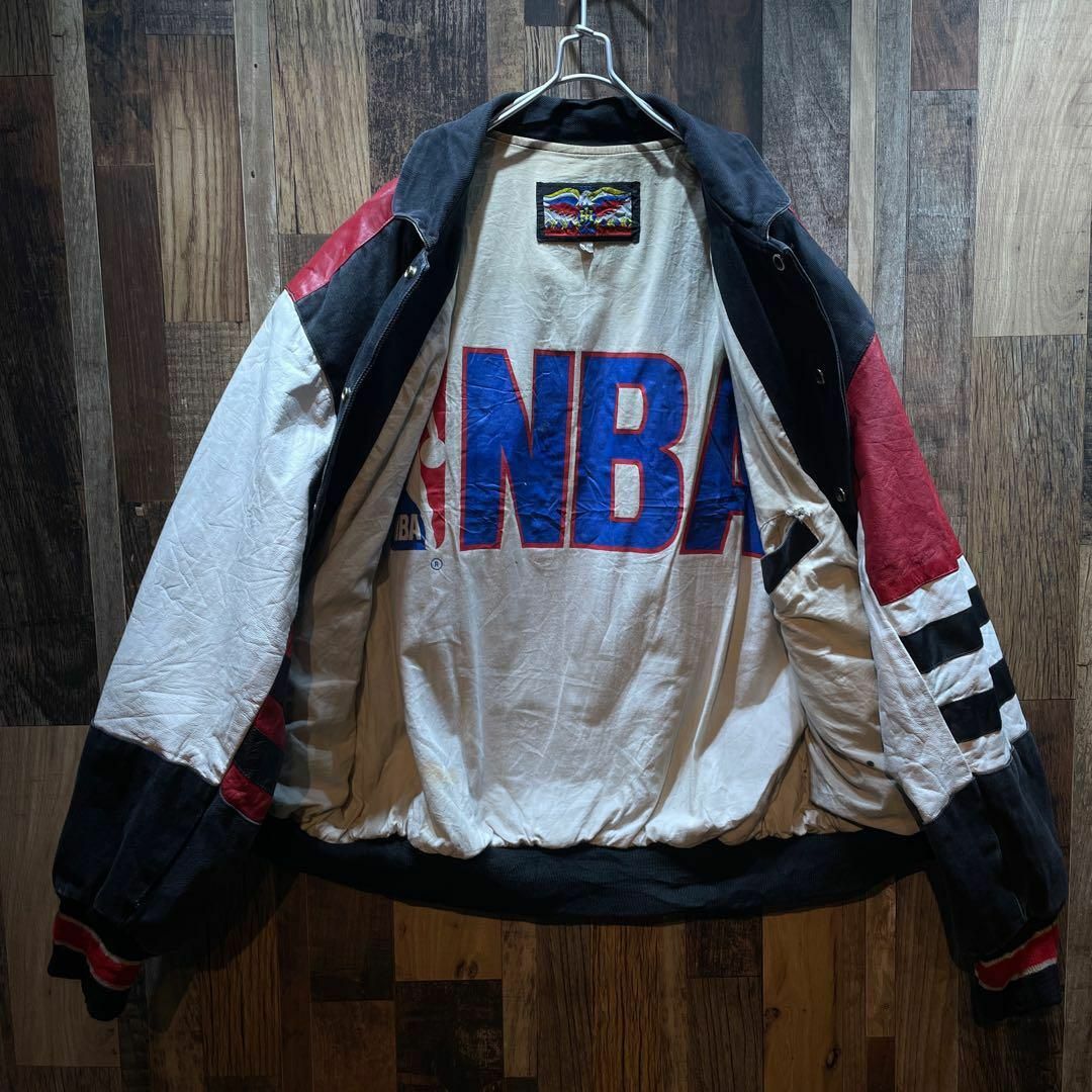 激レア ジェフ ハミルトン ブルズ NBA スタジャン USA製 90s メンズ 激レア ジェフ ハミルトン ブルズ NBA スタジャン USA製 90s メンズ