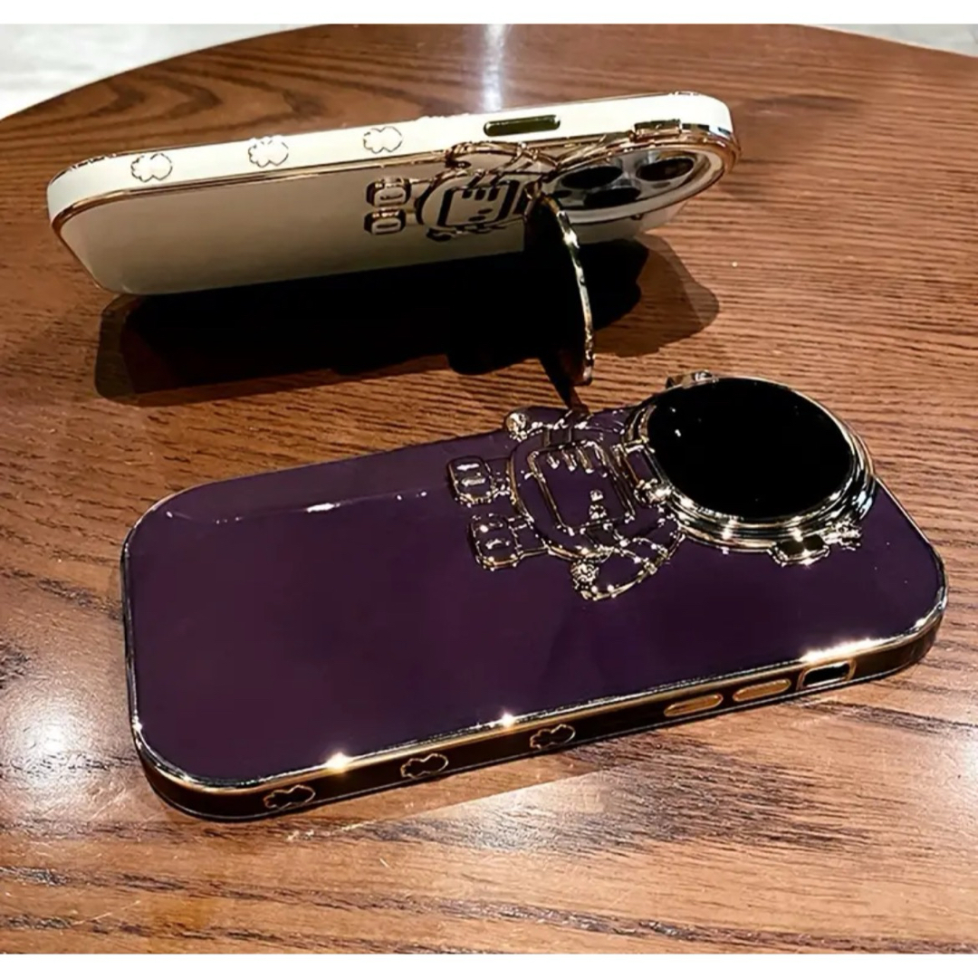 宇宙飛行士 スマホケース 2個セット お揃い iPhoneケース スマホカバー スマホ/家電/カメラのスマホアクセサリー(iPhoneケース)の商品写真