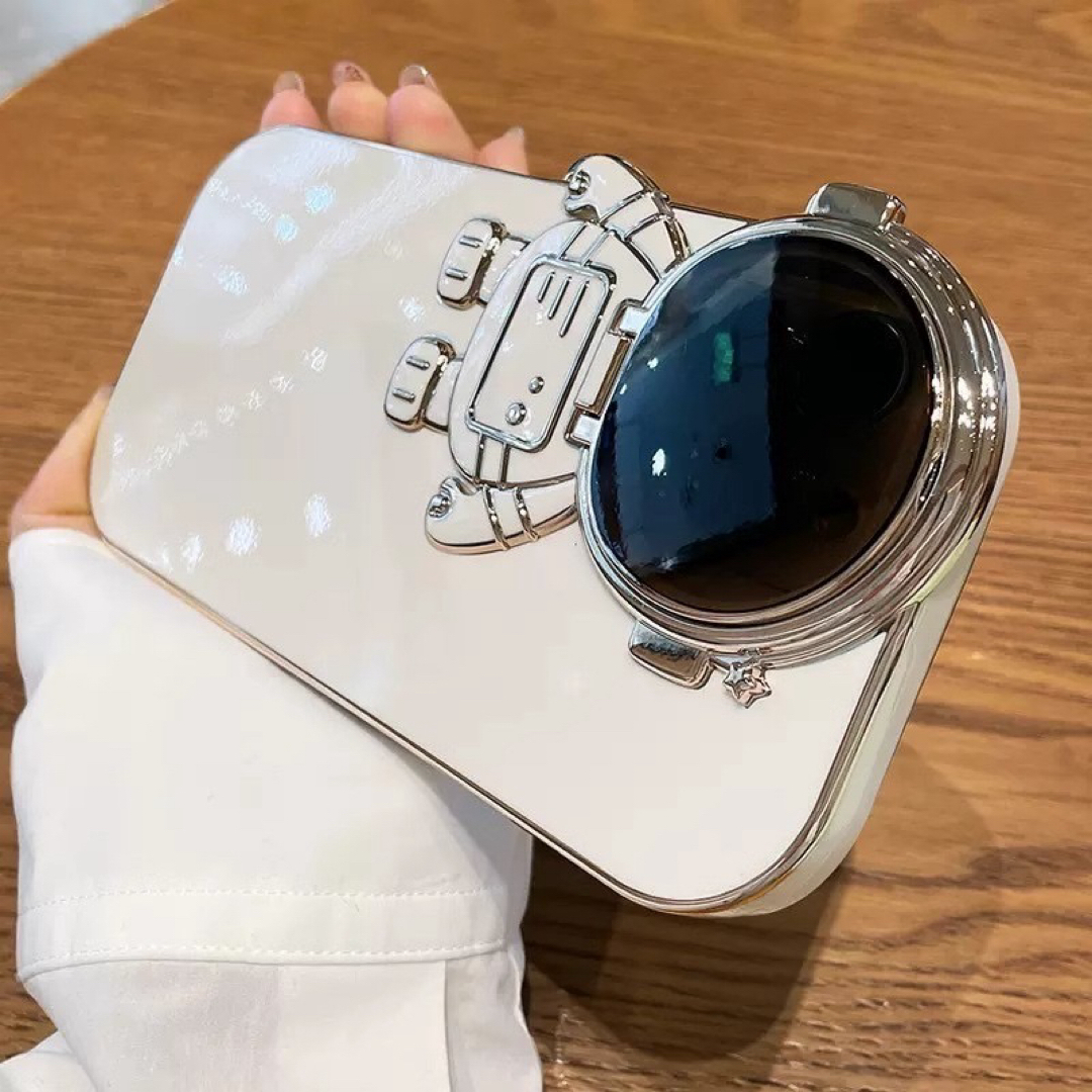 宇宙飛行士 スマホケース 2個セット お揃い iPhoneケース スマホカバー スマホ/家電/カメラのスマホアクセサリー(iPhoneケース)の商品写真