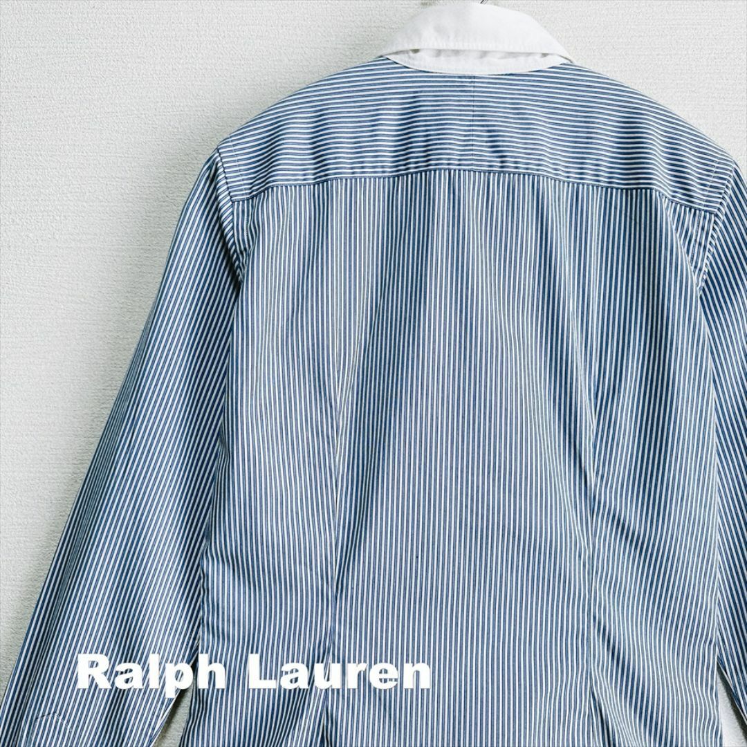 POLO RALPH LAUREN(ポロラルフローレン)の【Ralph Lauren】ラルフローレン サインカラー クレリックシャツ レディースのトップス(シャツ/ブラウス(長袖/七分))の商品写真