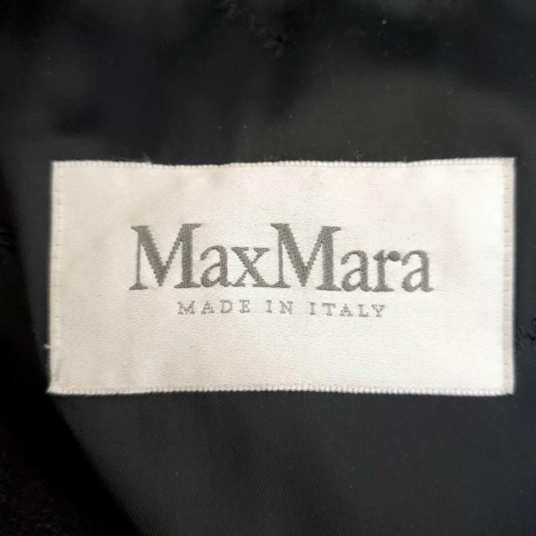 Max Mara(マックスマーラ)のMax Mara(マックスマーラ) コート サイズJ40美品  - 黒 長袖/冬 レディースのジャケット/アウター(その他)の商品写真