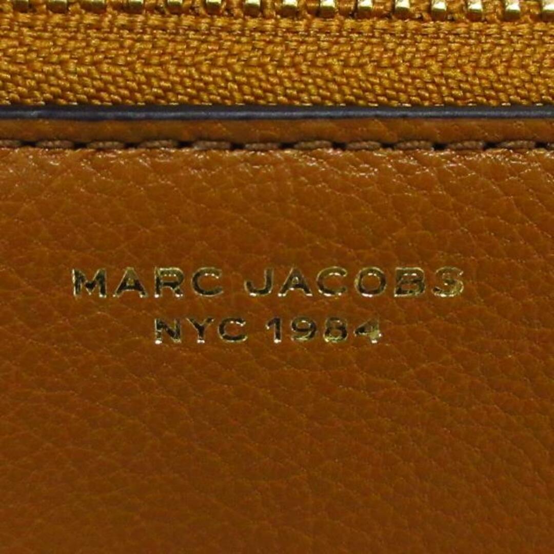 MARC JACOBS(マークジェイコブス)のMARC JACOBS(マークジェイコブス) 長財布美品  - ブラウン×ベージュ ラウンドファスナー レザー レディースのファッション小物(財布)の商品写真