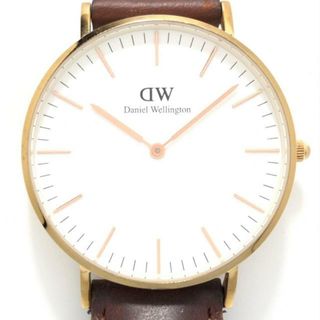 ダニエルウェリントン(Daniel Wellington)のDaniel Wellington(ダニエルウェリントン) 腕時計 E36R1 白(腕時計)