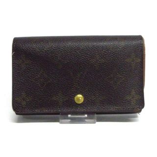 ルイヴィトン(LOUIS VUITTON)のLOUIS VUITTON(ルイヴィトン) 2つ折り財布 モノグラム ポルト モネ・ビエ トレゾール M61730 ■外側素材⇒モノグラム・キャンバス■内側素材⇒クロスグレインレザー(財布)