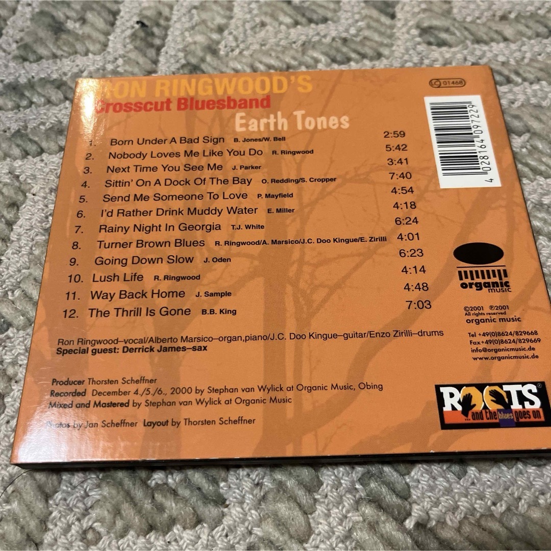 Ron Ringwoods  Earth Tones エンタメ/ホビーのCD(ジャズ)の商品写真