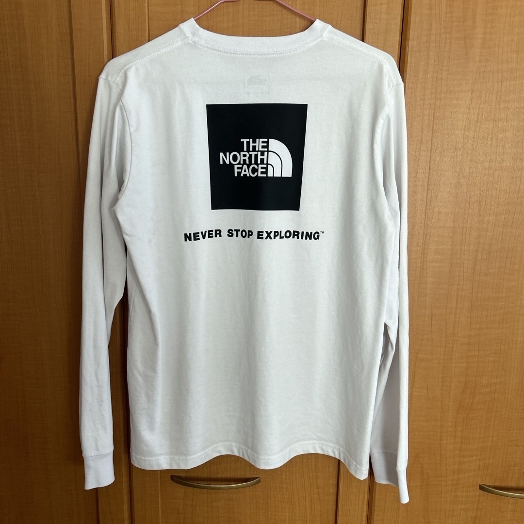 THE NORTH FACE(ザノースフェイス)の【USED】ザノースフェイス★バッグロゴロングスリーブ ロンT レディースのトップス(Tシャツ(長袖/七分))の商品写真