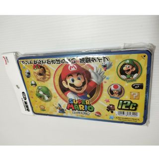 ミツビシエンピツ(三菱鉛筆)のスーパーマリオ　色鉛筆　12色(色鉛筆)